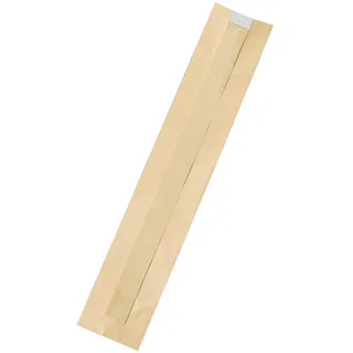 curfair Lange Brotbeutel-Set, Verpackungsbeutel, 50 Stück, Baguette mit durchsichtigem Fenster, selbstgemachte Laib-Aufbewahrungslösung, ölbeständiges Kraftpapier zum Backen Gelb S