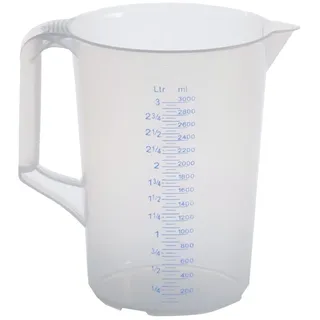 Hünersdorff 938000 Messbecher 3000 ml Kunststoff