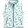 Fleece Weste Blau/Türkis 104