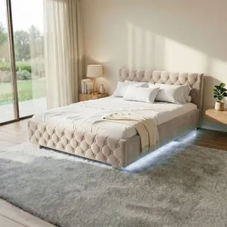 Juskys Nizza 140 x 200 cm beige