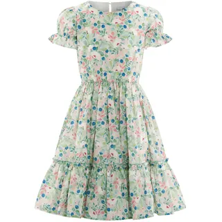 happy girls Sommerkleid HAPPY GIRLS "Mädchenkleid", Mädchen, Gr. 110, EURO-Größen, pastel grün, Stoff, 100% Baumwolle, normal, Kleider Sommerkleid