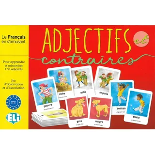 Adjectifs et contraires. Gamebox / Klett Sprachen GmbH / Spiel