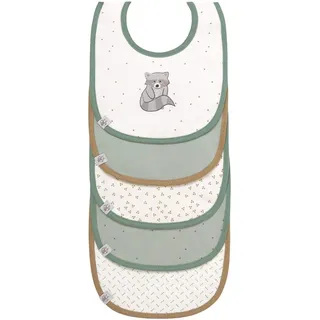 Lässig Wasserdichte Lätzchen Waschbär 5er Pack