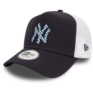 New Era Seasonal Infill New York Yankees Trucker Cap in Blau, Größe OSFM