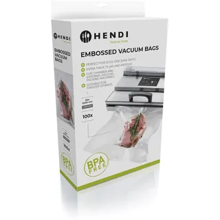 HENDI Vakuumierbeutel 100 Stück, 150x250mm für Sous Vid und vakuumieren