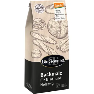 BioGourmet demeter Backmalz, 1 x 175 g Tüte für Brot- und Hefeteig