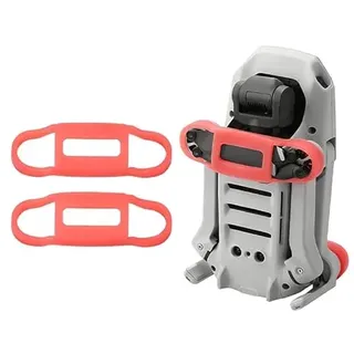 LifgWas Propellerhalter aus Silikon 2PCS für Mavic Mini Mini 4K Mini 2 SE Drohne Zubehör Schutzhalterung Aufbewahrung Transport Stoßfest Rot