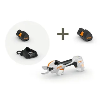 STIHL ASA 20 Set mit 2x Akku AS 2 und Ladegerät AL 1 Akku-Astschere 11V AS-System