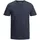 JJEORGANIC BASIC TEE dunkelblau M