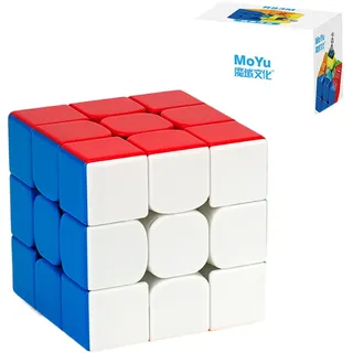 Zauberwürfel, Moyu RS3M 2021 3x3 Speed Cube Maglev Version Geschwindigkeitswürfel Puzzlewürfe Denksportaufgaben Geeignet für Zauberwürfel Enthusiasten