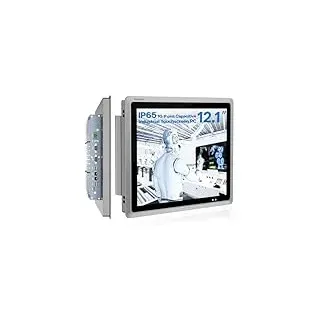 NORQIN 12,1-Zoll Lüftungsloser Industrie-Panel, IP65 Embedded Touchscreen