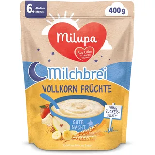 Milupa Gute Nacht Milchbrei Vollkorn Früchte 400 g Brei