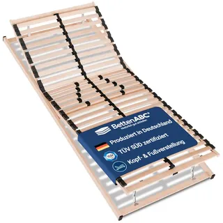 Betten-ABC Max1 K+F Lattenrost zur Selbstmontage mit Kopf- und Fußteilverstellung 90 x 200 cm