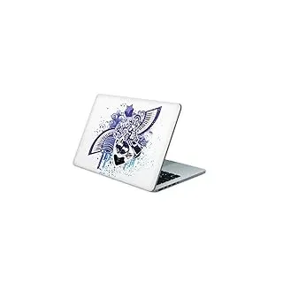 Skins4u Folie Sticker Skin Vinyl Aufkleber mit farbenfrohen Motiven für bis 17.3 Zoll 42x30cm Laptop Skin Decal Cover DJ