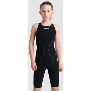 Arena Powerskin Impulso, Mädchen - Black_teal - 140