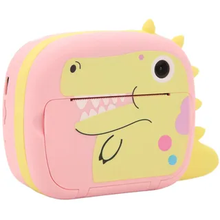 Sofortbildkamera für Kinder, Wiederaufladbare Selfie Kinderkamera, 12 Megapixel Videokamera für Kinder, Digitale Kleinkindkamera mit 8 fachem Zoom und Druckpapier, Unterstützung