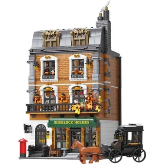 pantasy Sherlock Holmes Bausatz Baker Street 221B Apartment 3086-tlg.