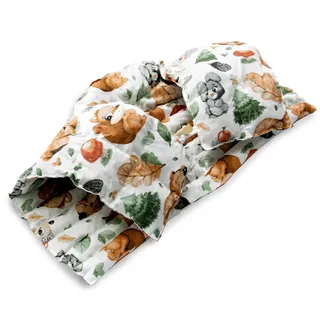 Amilian Kirschkernkissen Kirschkernkissen Nacken Schulter - Kirschkernkissen Mikrowelle, Füllung: 100% Kirschkerne - Bezug: 100% Baumwolle, Wärmekissen, Wärmekompresse, Massagekissen, Kältekissen