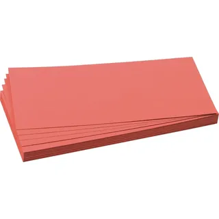 Franken Moderationskarten rot 9,5 x 20,5 cm, 500 Blatt
