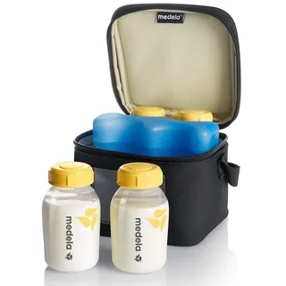Medela Set Kühltasche & 4 Flaschen