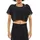 Damen Functional Mesh-Dance Top in schwarz/mesh Gr L schwarz