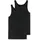 Unterhemd 2er Pack 176038/000 Schwarz Gr 6