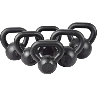 Gusseisen Kettlebell Heavy Weight Kettle Bell für Kraft- und Cardio-Training Hantel 4kg KAWMET