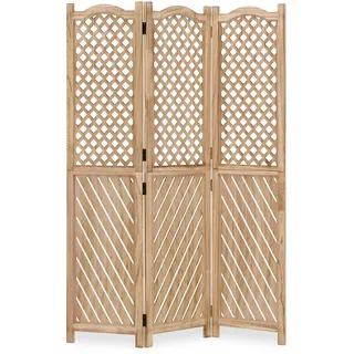 Homestyle4u Paravent in Braun 120x170 cm, 2014,