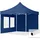 3 x 3 m inkl. 2 Seitenteile blau 59036