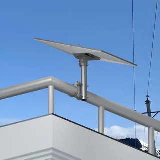 Starlink Standard Gen 3 Masthalterung – Passend für 25–70 mm Masten, U-Bolzen-Montage, Rohradapter im Lieferumfang enthalten, langlebig für Wohnmobile, Balkone und vorhandene Masten| Bohrfrei