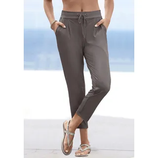 LASCANA Schlupfhose Jersey Braun 42
