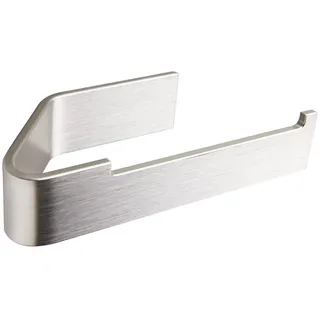 Designfabrik Hamburg Toilettenpapierhalter Silber, Metall, Rechteckig, 17x4x8 cm, Badaccessoires