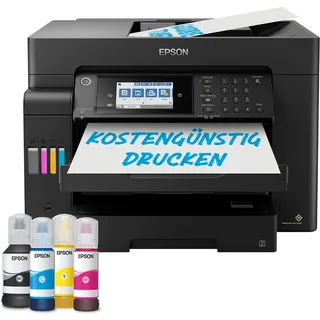 Epson EcoTank ET-16655 - nachfüllbarer 4-in-1 DIN A3+ Tintentankdrucker inkl. Tinte, ADF, Duplex, WiFi, netzwerkfähig Multifunktionsdrucker