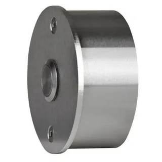 Heibi Klingelknopf PEJO Edelstahl rund 7,5 cm Türklingel Aufputzmontage
