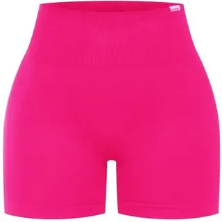 SMILODOX Damen Short Leggings Kalea, Pink rosa XL