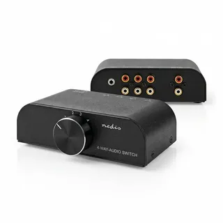 Nedis Analog Audio-schalter 4-Port ports