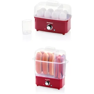 SILVERCREST® KITCHEN TOOLS 2-in-1 Hotdog Maker / Eierkocher »SHME 400 A1«, 400 W