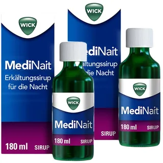 WICK MediNait Erkältungssirup 2X180 ml