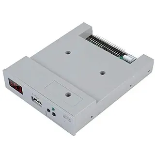 Ausla USB Diskettenlaufwerk 3,5", 1,44MB | Externes Diskettenlaufwerk, Plug & Play, FAT32, für Datenrettung & Archivierung