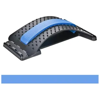 Sport-Knight® Rückentrainer Massage-Rückenstrecker, 3-stufige Intensitätseinstellung, Akupressur blau