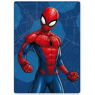 Spiderman Fleecedecke Schmusedecke Kuscheldecke 100 x 140 cm