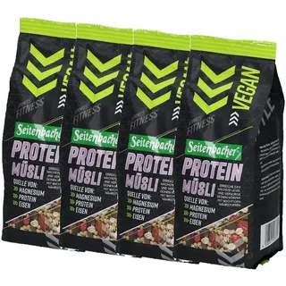 Seitenbacher Protein Müsli Vegan, Sojafrei 4x454 g