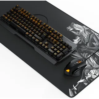 Titanwolf Tastatur-, Maus- und Mauspad Spar Set, Mechanisches Keyboard, Mouse & Mousepad Gaming Bundle