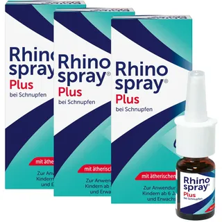Rhinospray Plus Schnupfen Feindosierer 3 x 10 ml