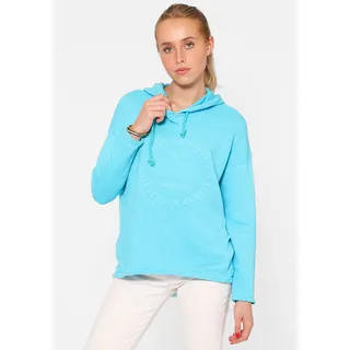 Zwillingsherz Moin Hoodie Blau S/M