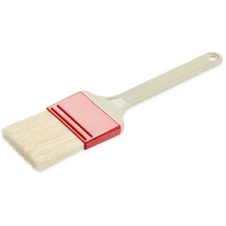 thermohauser Backpinsel mit flexiblen Naturborsten - 6 cm Breite und Borstenlänge von ca. 5,5 cm - Küchenpinsel aus Naturhaar