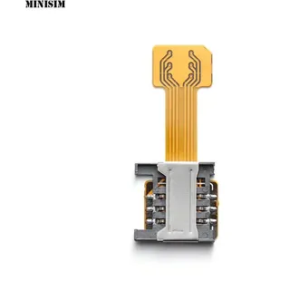 TF Hybrid SIM Slot Dual SIM -Kartenadapter Micro SD Extender für Android -Telefon-Mini Sim - Bunt