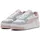 Plateau Damen Weiß/Rosa/Grau 42
