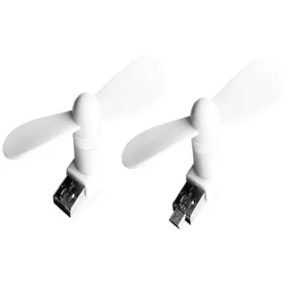 Xlayer Colour Line Mini USB-Ventilator Weiß