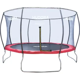 Hudora Fantastic 400V 400 cm inkl. Sicherheitsnetz rot
